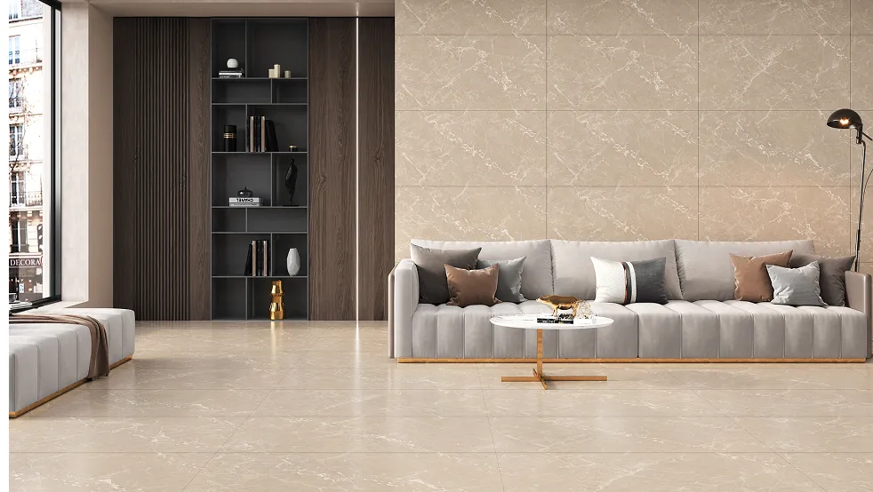 A room finished in Marboza tiles