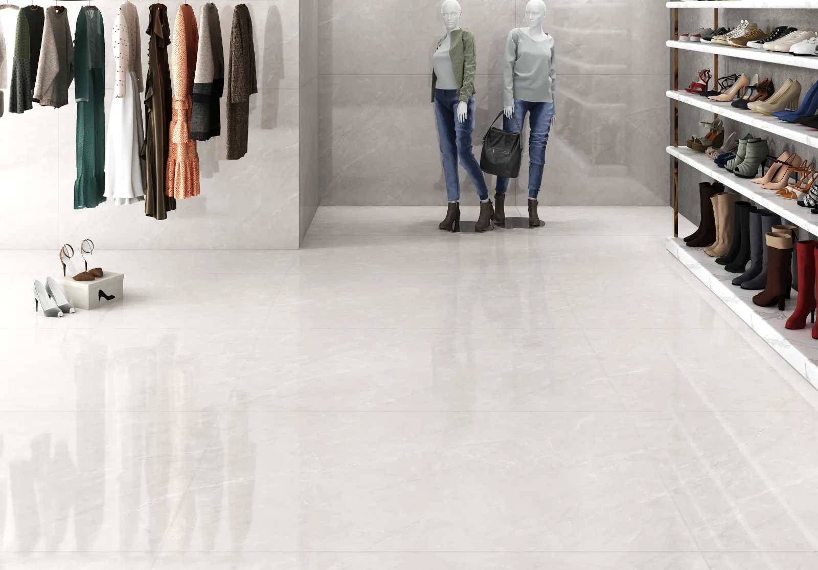 Dovel Grey — in a space