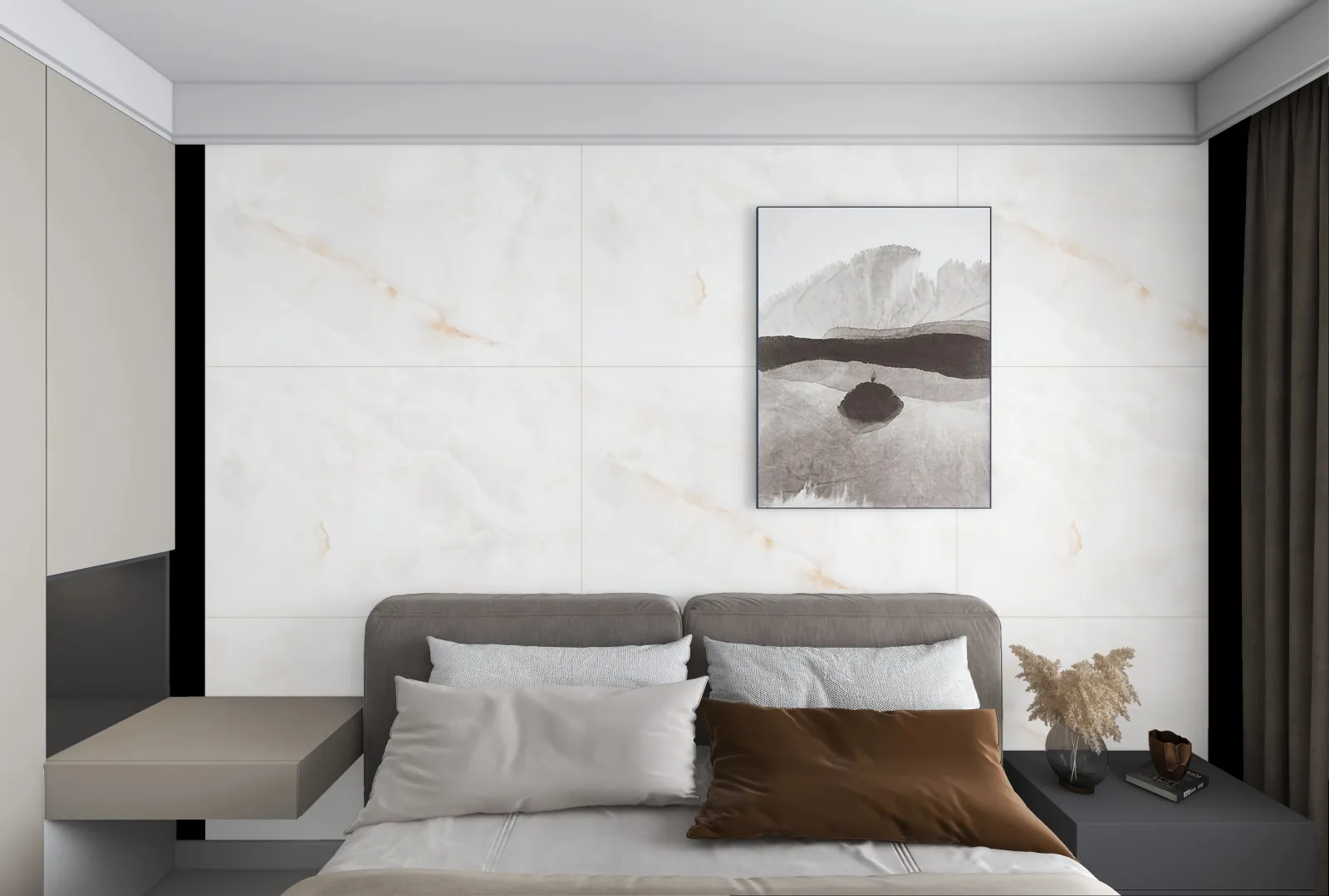 Dream Onyx White — in a space