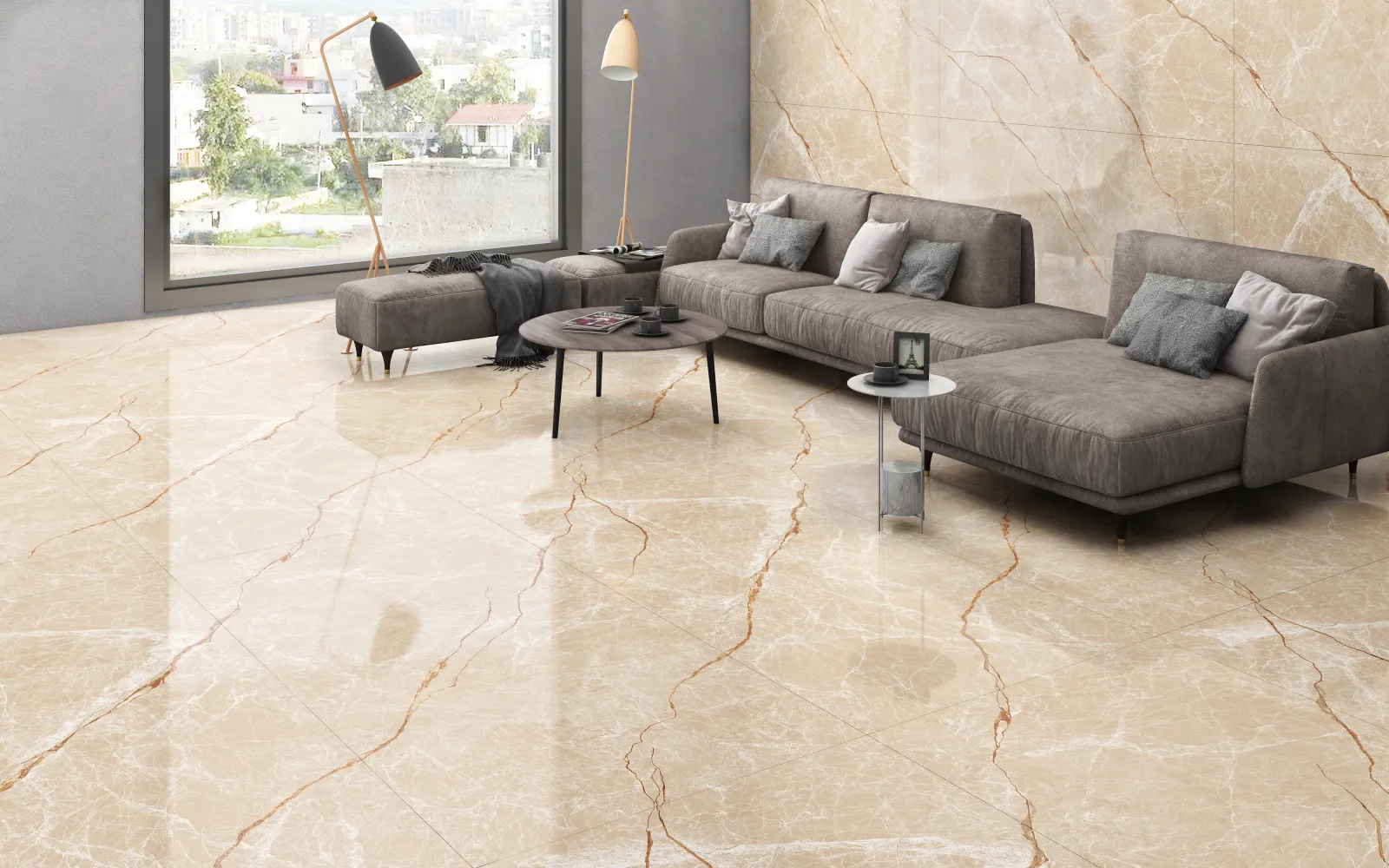 Monster Beige — in a space