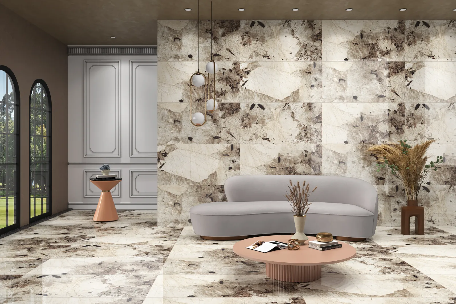 Pantagonia Granite — in a space