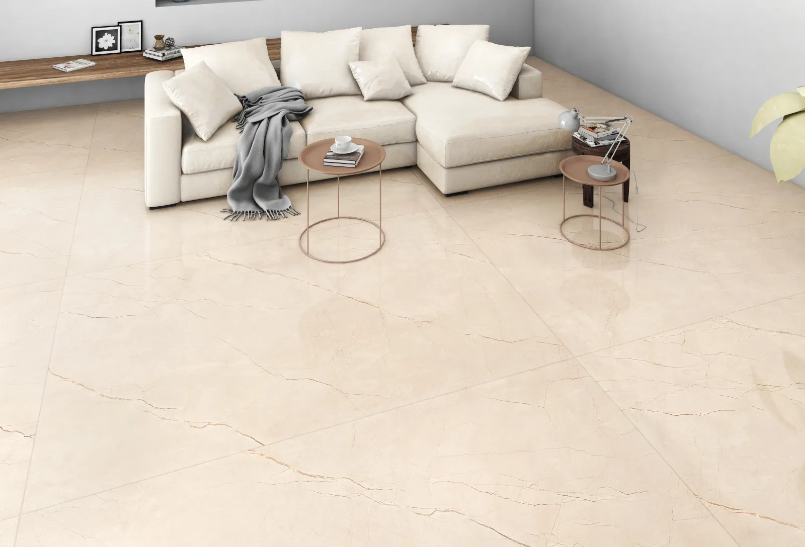Royal Burberry Camel — in a space