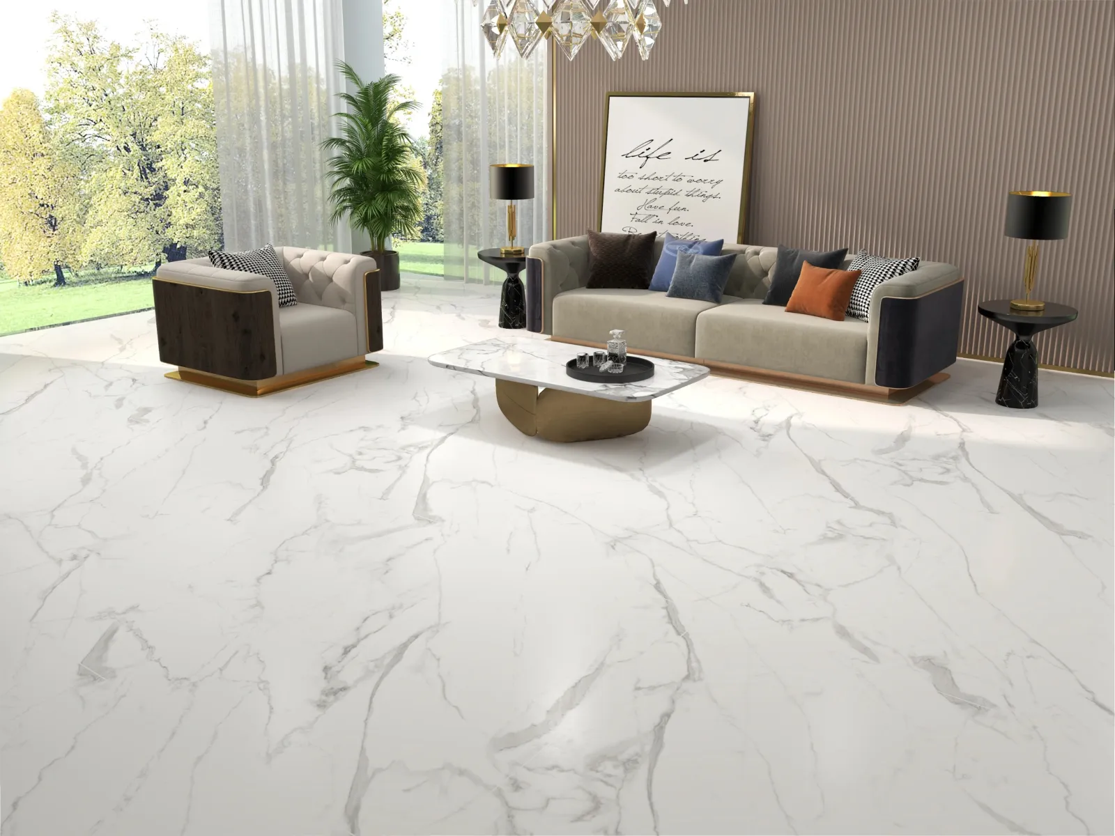 Calactta Borghini Satuario — in a space