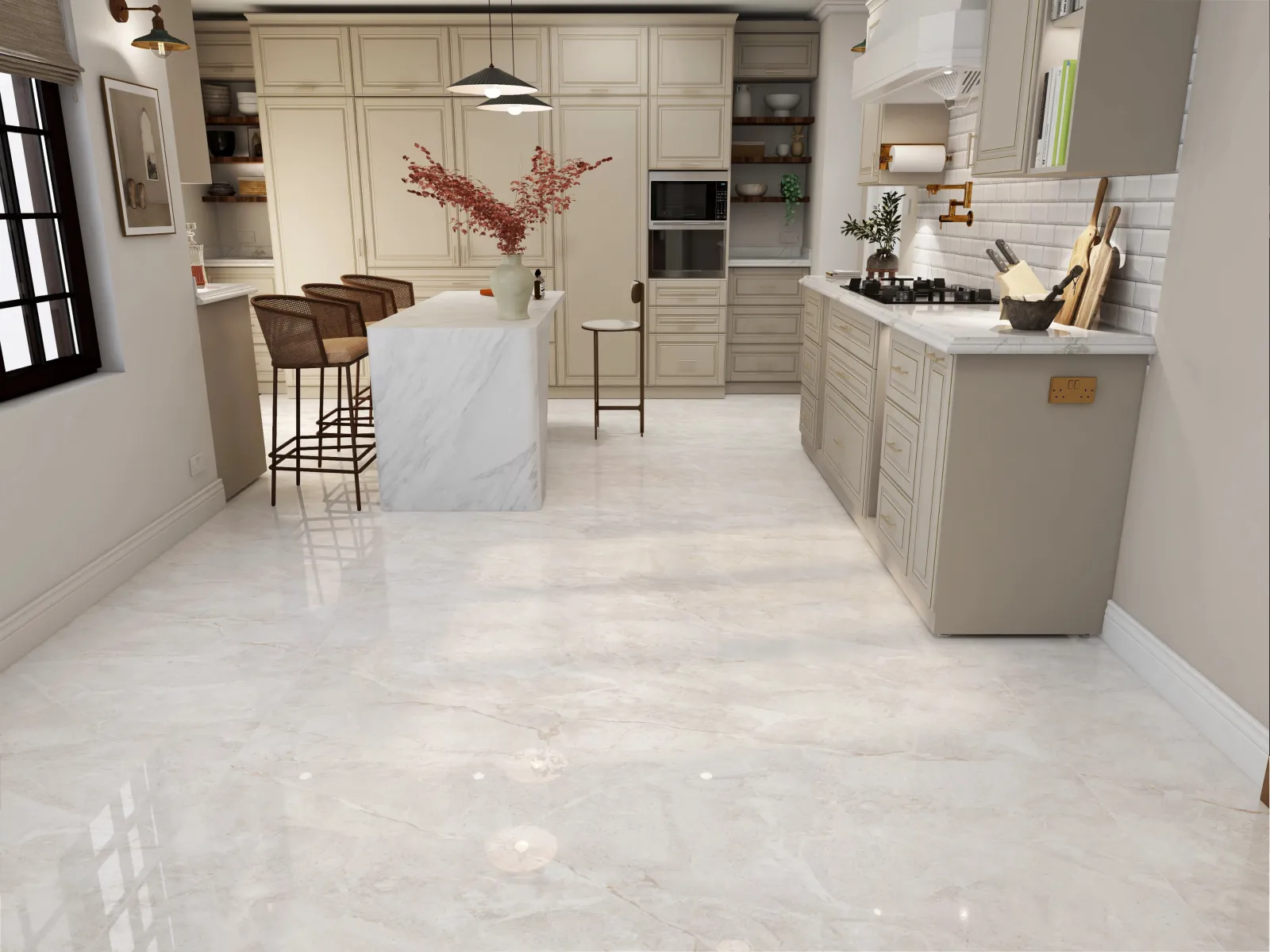 Elite Bianco — in a space