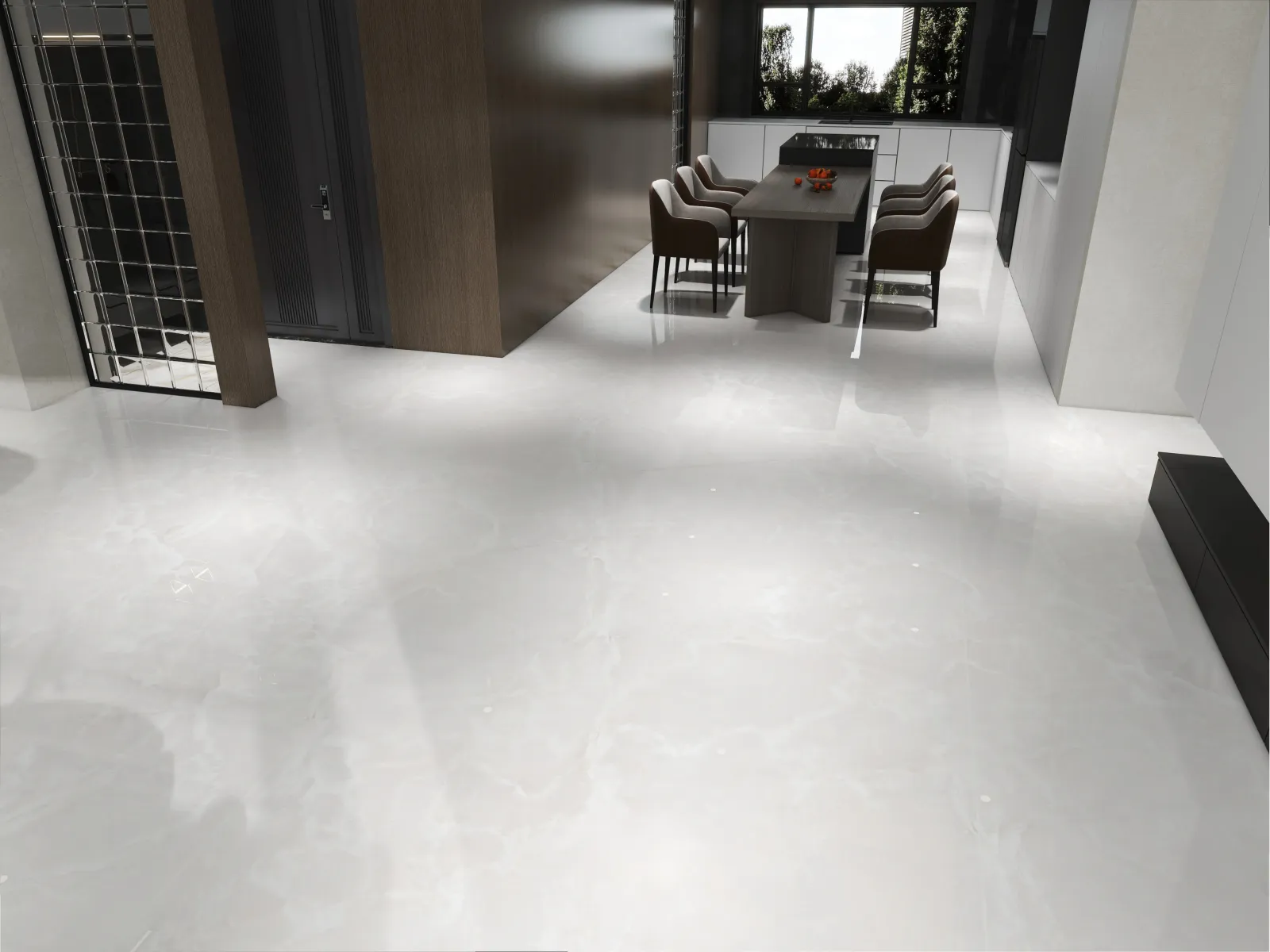 Ibero White — in a space