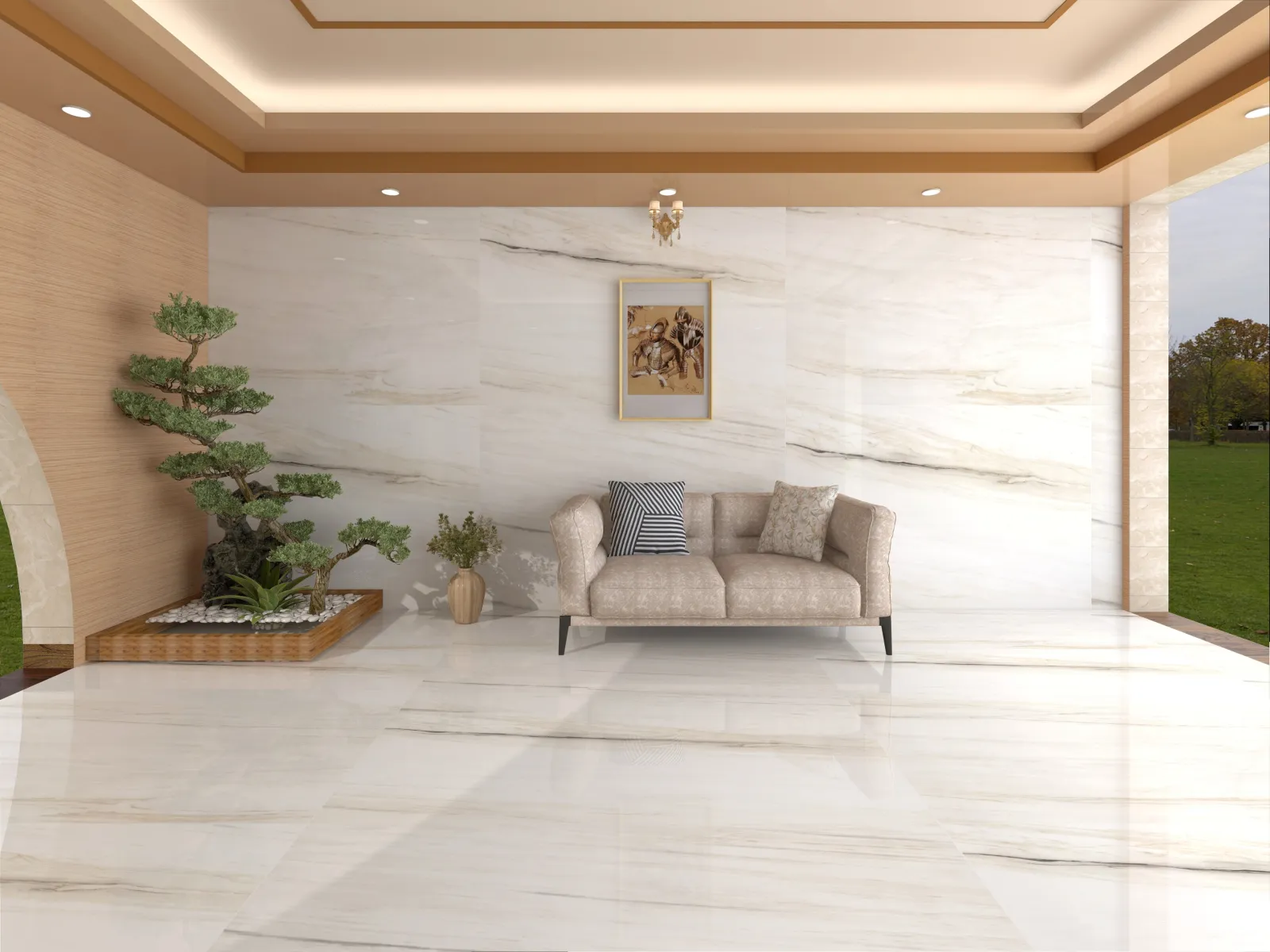 Lassa Pearl White — in a space