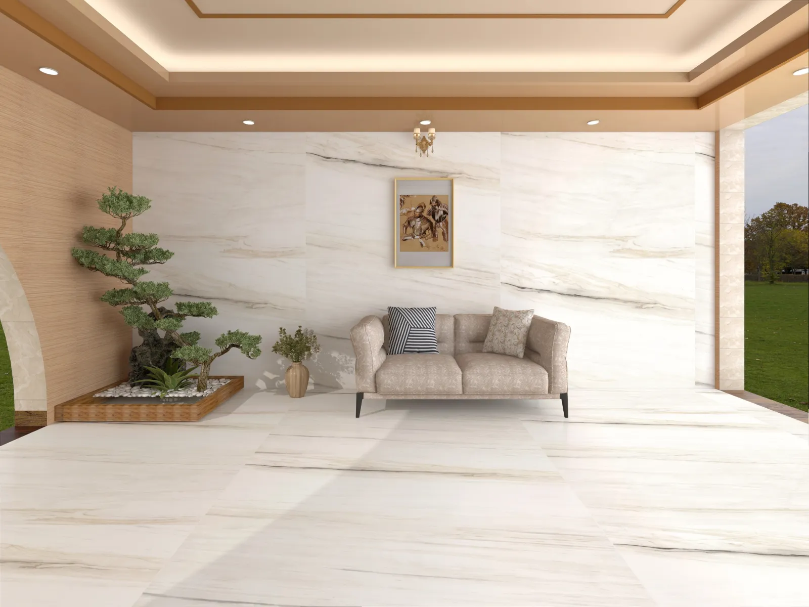 Lassa Pearl White — in a space