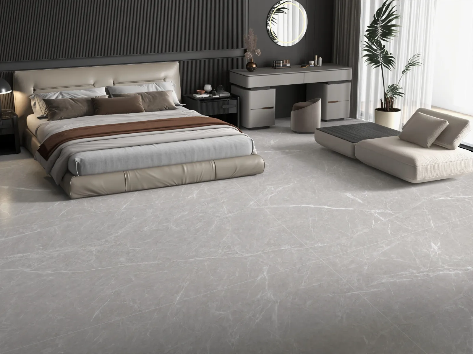 Valancia Grey — in a space