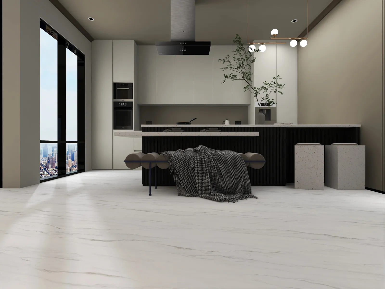 Statuario Dior — in a space
