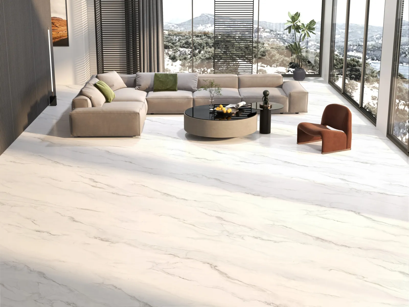 Statuario Dior — in a space