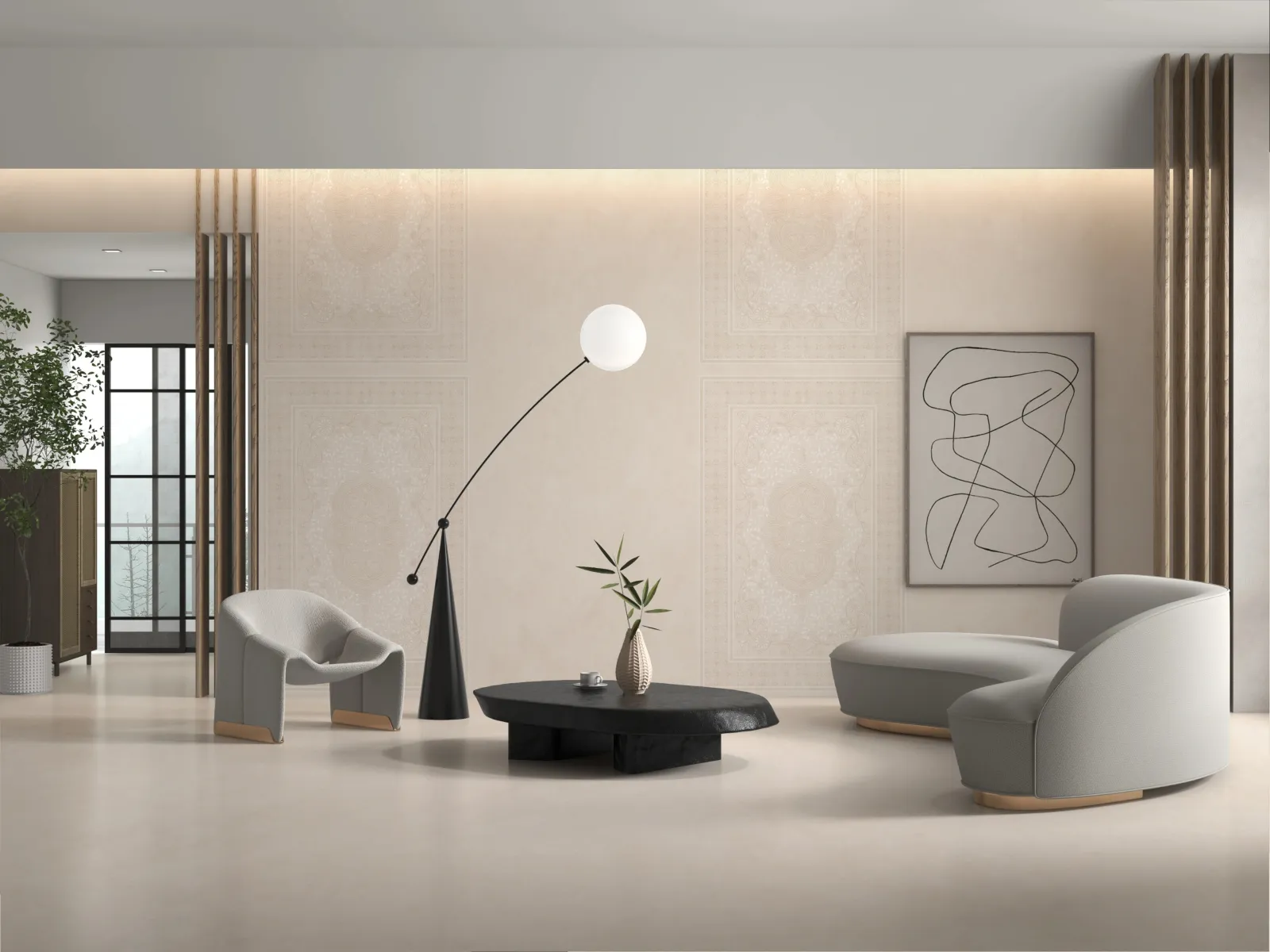 Neotec Ivory Decore — in a space