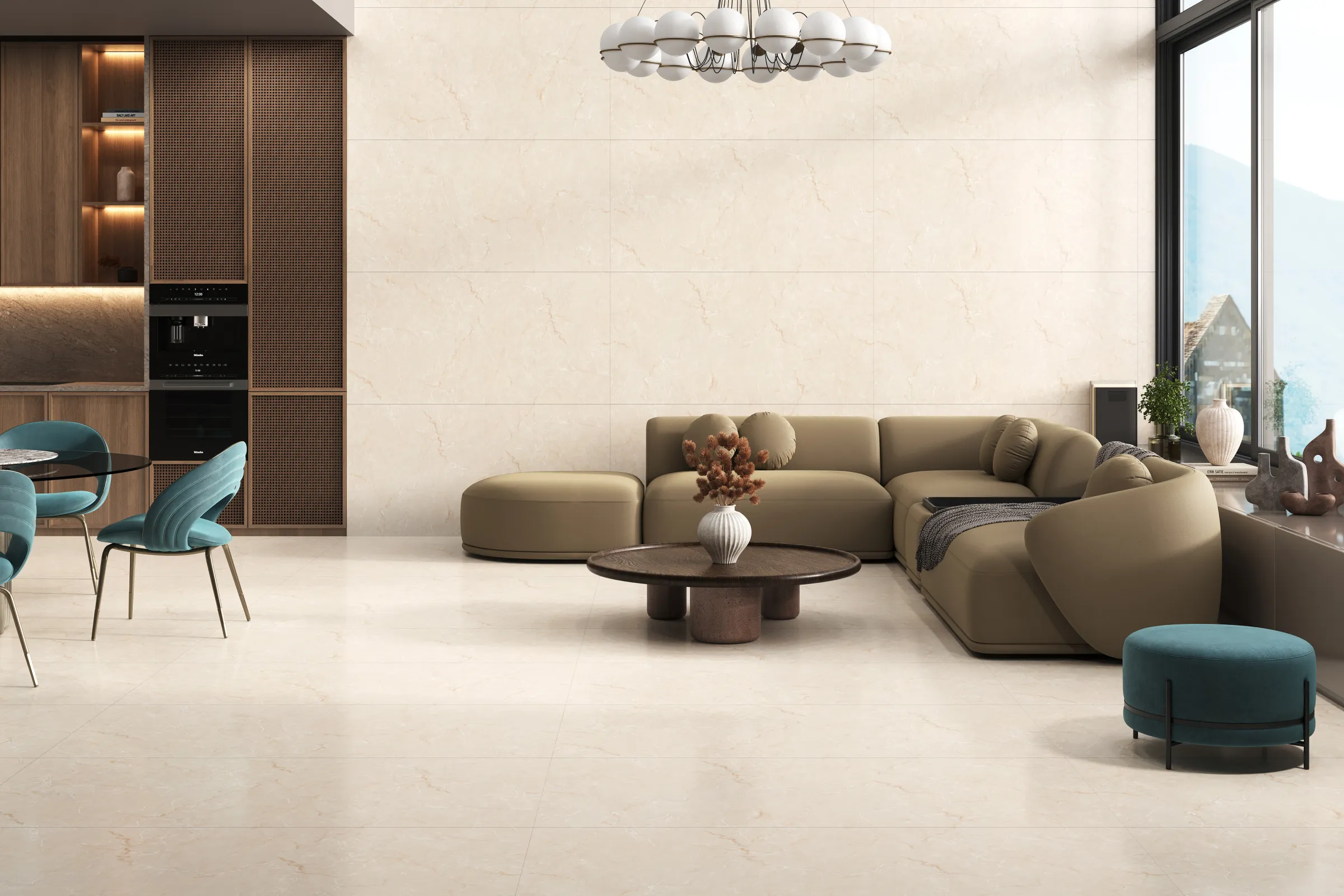 Regal Bottochino tiles in a room setting
